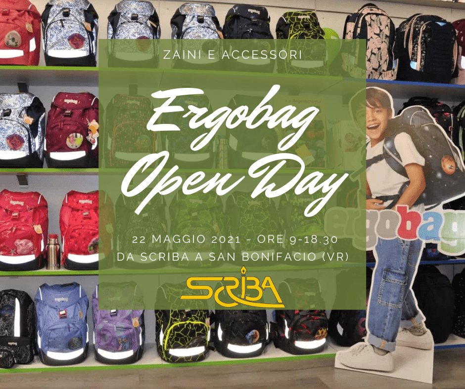 Scriba presenta gli zaini Ergobag con la nuova collezione 2021