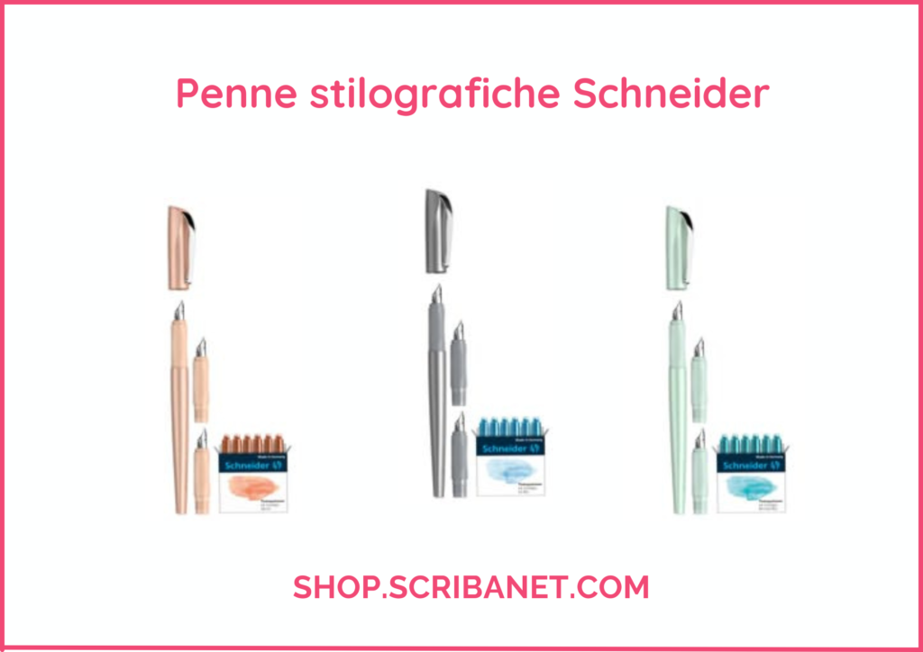 Set penne stilografiche Schneider
