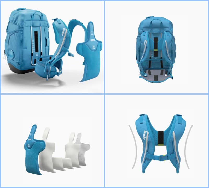 Zaino ergonomia