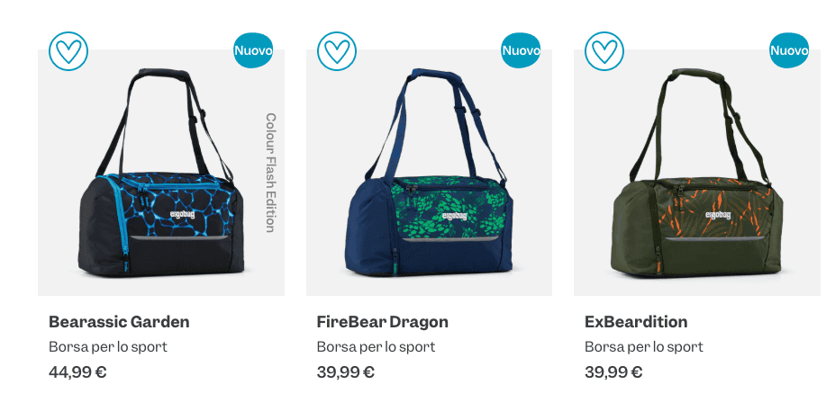 accessori ergobag
